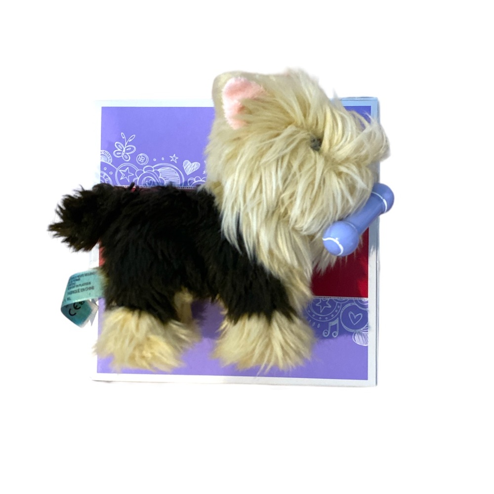 American Girl Doll Terrier Puppy w/magnetic bone